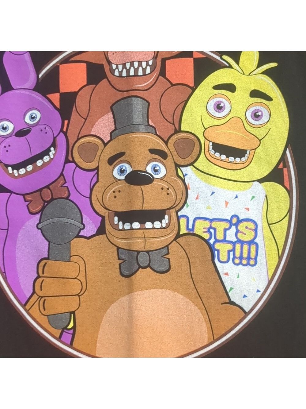 Five Nights At Freddy's Boys Shirt Small - Picture 3 of 5